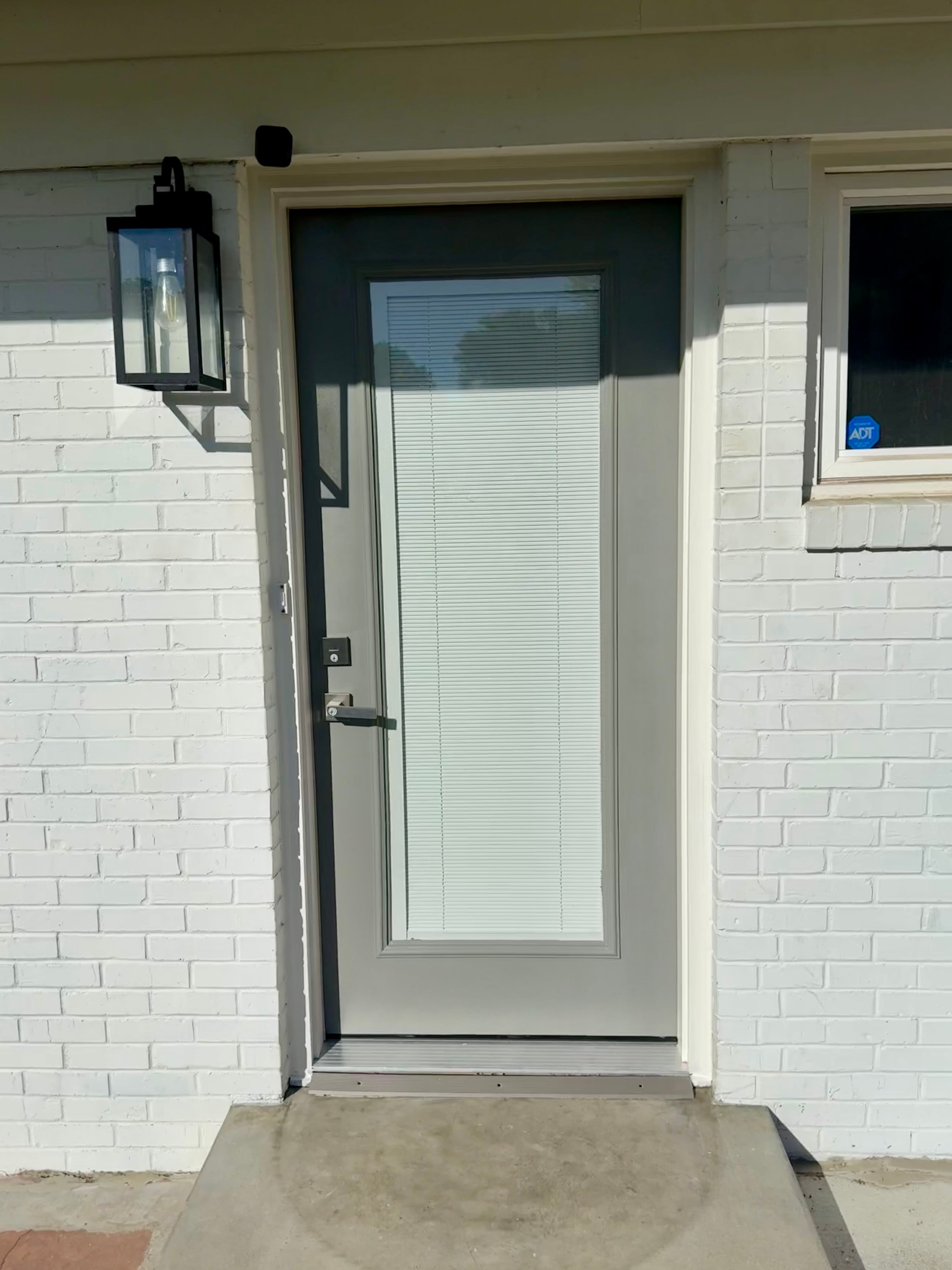 Project Front Door Replacement with Fresh Paint and New Trim image