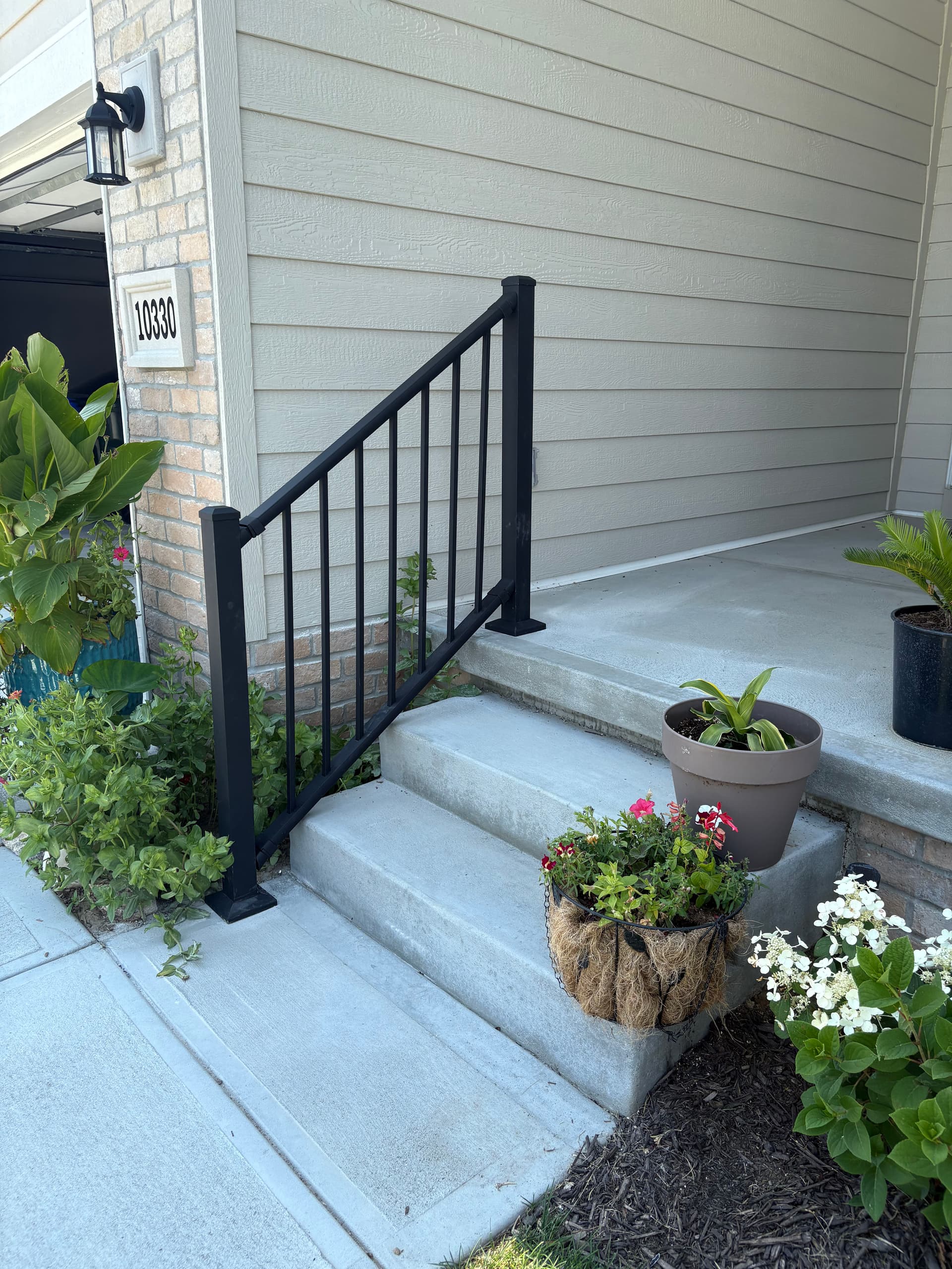 Exterior Stair Railing Install That Puts Safety First image