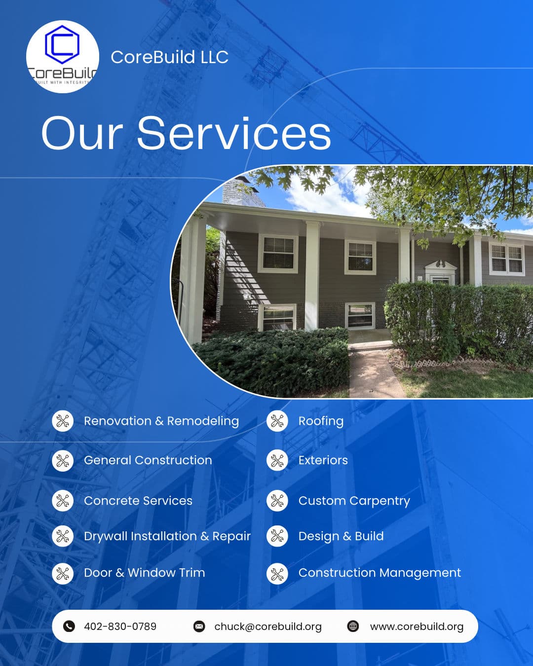 Project Everything We Do at CoreBuild LLC image